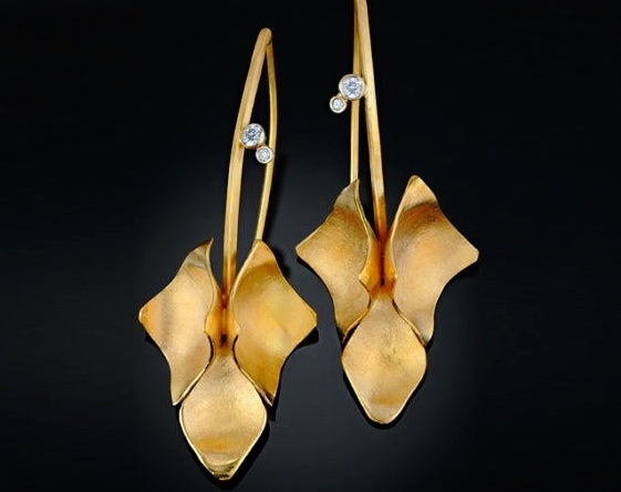 Floral Diamond Earrings