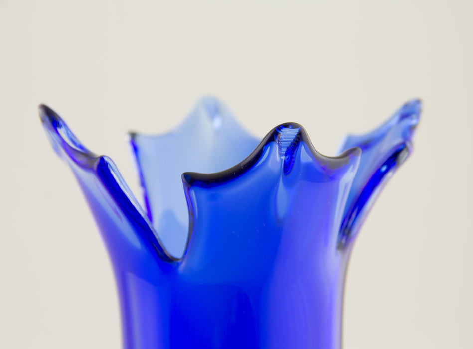 Cobalt Flower Vase