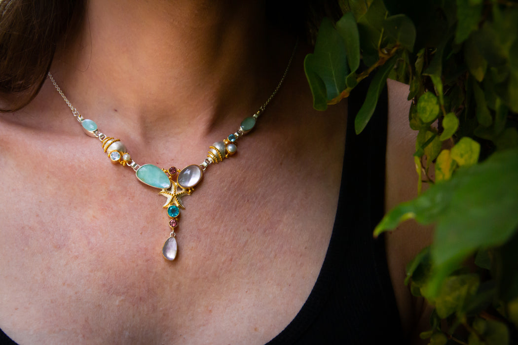 Ornate Starfish Necklace