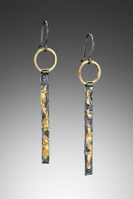 Keum-Boo Reticulated Stick Earrings