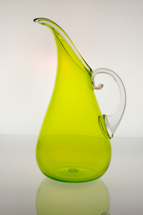 Lime Curly Pitcher