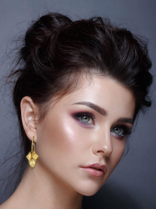 Floral Diamond Earrings