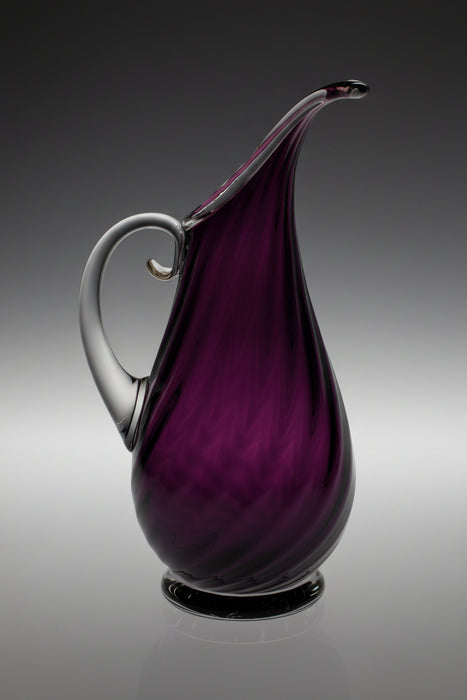 Roxy Purple Art Glass Pitcher