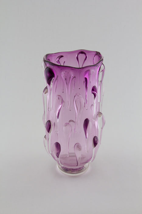 Pink Ombre Droplet Vase