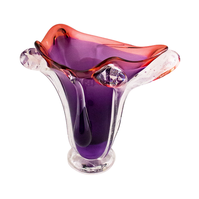 Purple Pink Drop Vase