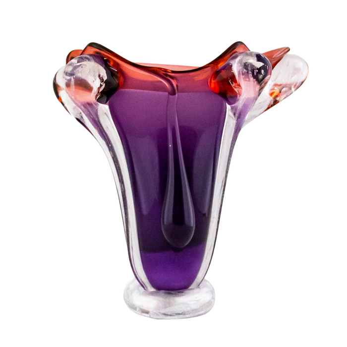 Purple Pink Drop Vase