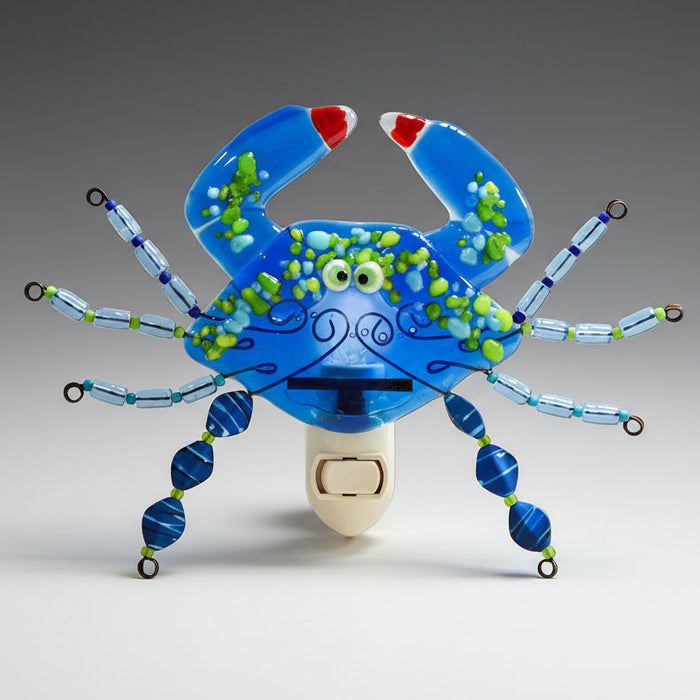 Blue Crab Night Light