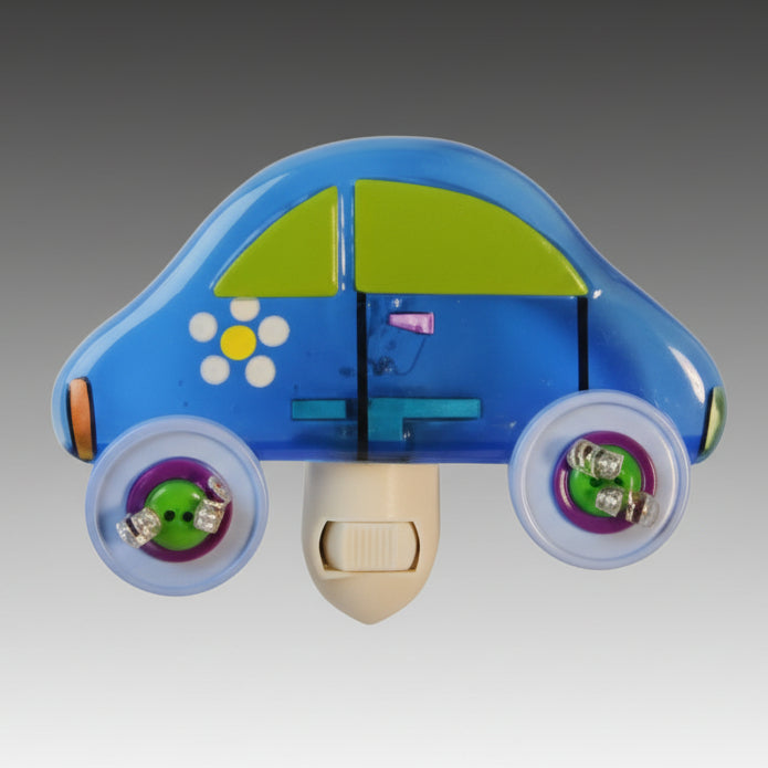 Blue Car Night Light