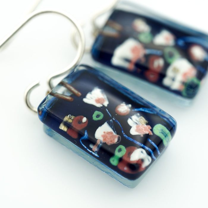 Cherry Blossoms Drop Earrings