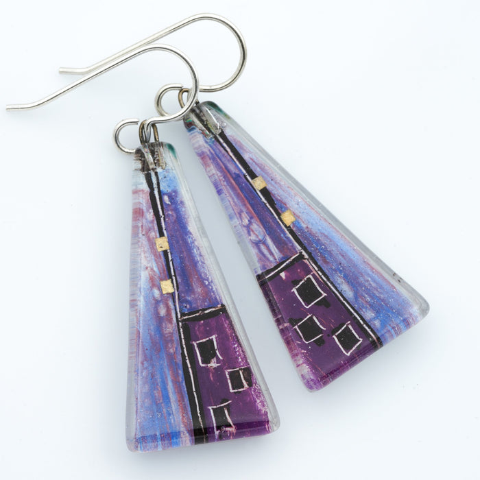 Large Lilahaus Triangle Earrings
