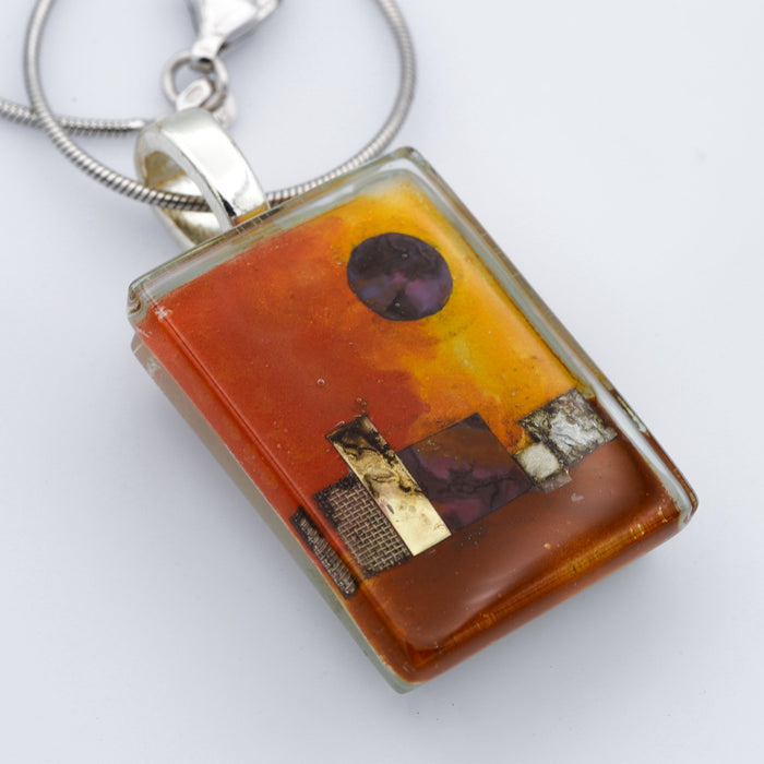 Day in the Village Pendant