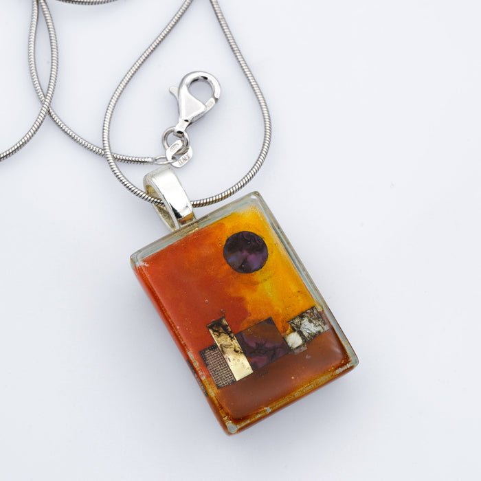 Day in the Village Pendant