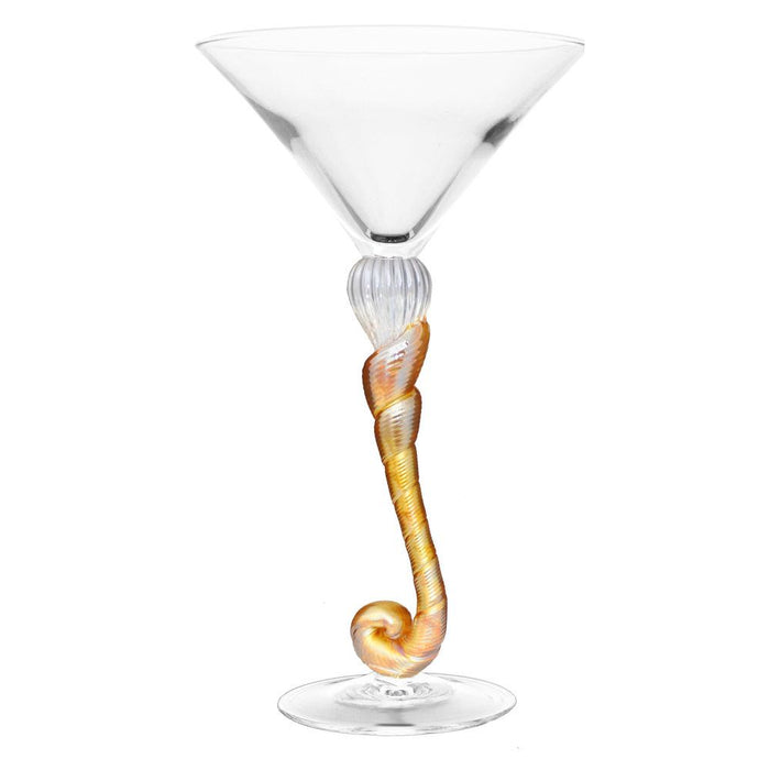Gold Jack Martini Glass