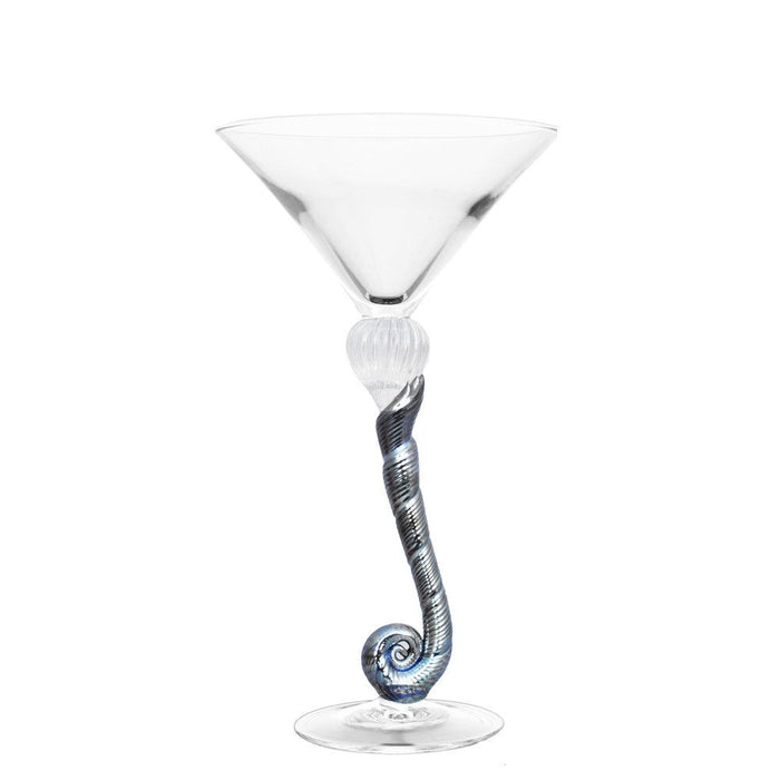 Silver Jack Martini Glass