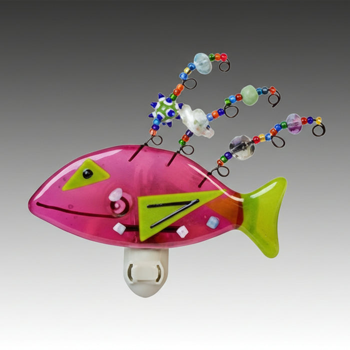 Pink Fish Night Light