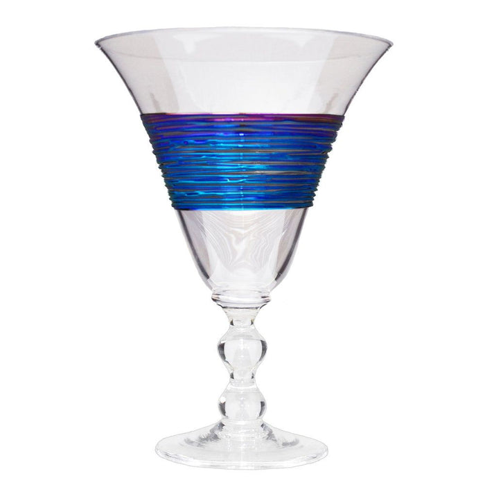 Rainbowspun Water Glass