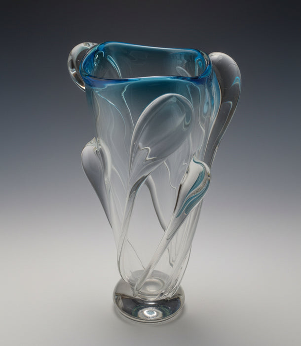 Tornado Art Glass Vase