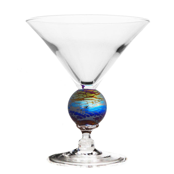 Spider Planet Short Martini Glass