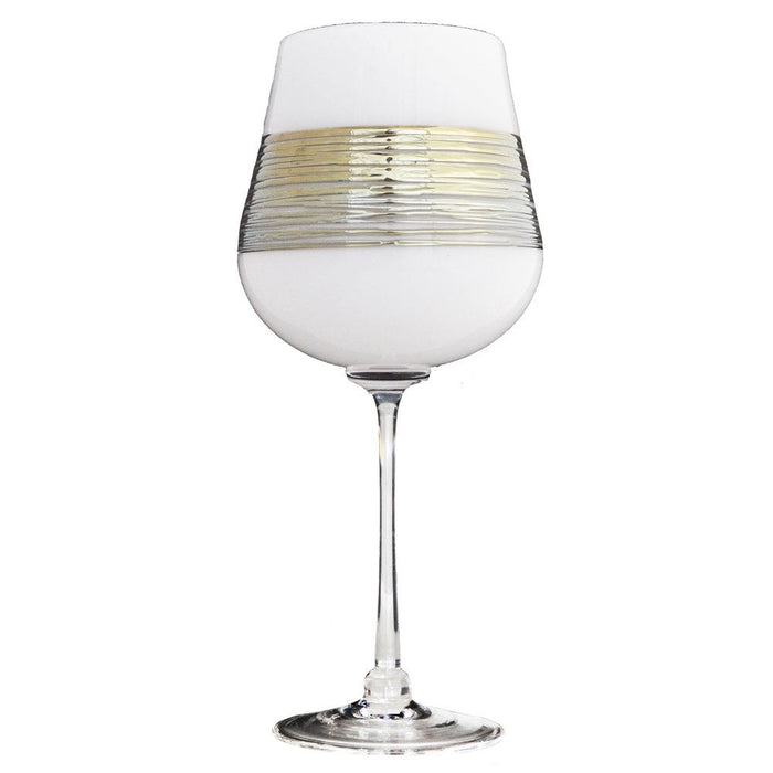 White Silverspun Wine Glass